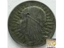 5 zł złotych Głowa kobiety znak / ZN 1934 st 2-/3