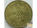 2 zł, złote 1998 Adam Mickiewicz, stan 1-/1
