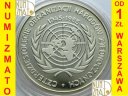 500 zł złotych 1985 Czterdziestolecie ONZ, PIĘKNA