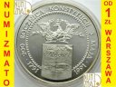 100000 zł złotych 1991 Konstytucja, PIĘKNA L