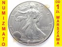 1 oz / uncja One Silver Dollar dolar 2001