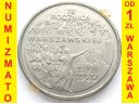 2 zł, złote 1995, Bitwa Warszawska, stan 1-/1