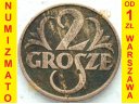 2 gr grosze 1932 rok, stan 3-