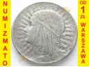 5 zł złotych Głowa kobiety znak ZN 1933 st 2-