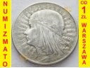5 zł złotych Głowa kobiety znak ZN 1933 st 2-/3