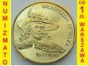 2 zł, złote 1999 Władysław IV Waza, stan 1-