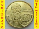 2 zł, złote 2001 Jan II Sobieski stan 1/1-