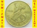 2 zł, złote 1996 Zygmunt II August stan 1-