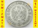 III Rzesza / Niemcy - 5 Marek 1935 r, Srebro