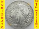 10 zł złotych Głowa kobiety znak / ZN 1932 st 2-