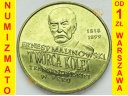 2 zł, złote 1999 Ernest Malinowski Peru, stan 1-