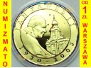 10 zł, złotych 2005 Jan Paweł II PLATEROWANA st. L