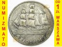 5 zł złotych Żaglowiec 1936. Stan 2-