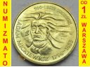 2 zł, złote 1998 Adam Mickiewicz, stan 1-/1