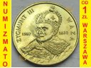 2 zł, złote 1998 Zygmunt III Waza, stan 1-