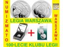 Moneta LEGIA WARSZAWA 5 zł 100-lecie Klubu Legii