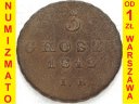 Księstwo Warszawskie 3 Grosze 1812 I.B. stan 4