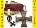 Medal Krzyż Walecznych + Miniaturka