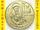 2 zł, złote 1999 Jan Łaski, stan 1/1-