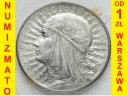 5 zł złotych Głowa kobiety ZN, Babka 1934, st. 2+
