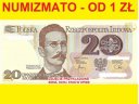 20 zł / złotych 1982, Traugutt, seria U 0, stan 1
