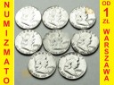 LOT 8 x half 1/2 dolara, Liberty Franklin od 1948