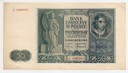 50 zł Pięćdziesiąt Złotych 1941 seria E stan 3+