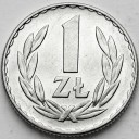 1 zł 1949, jeden złoty 1949, ALUMINIUM, stan 1