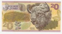 100 lat powstania PWPW Banknot Polskie Żubry st.1
