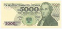 1982 5000 zł złotych Fryderyk Chopin seria CK