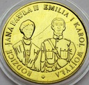 Medal Jan Paweł II Rodzice Papieża Emilia i Karol