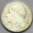 5 zł złotych 1934 Głowa kobiety, Polonia SREBRO