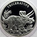 Dinosauria Triceratops SREBRO Ag 925