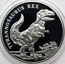 Dinosauria Tyrannosaurus Rex Tyranozaur SREBRO 925
