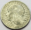 5 zł złotych 1932 Głowa kobiety, Polonia SREBRO