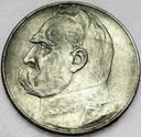 5 zł złotych 1936 Józef Piłsudski SREBRO