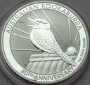 1 Dolar 2020 Kukabura Kookaburra SREBRO UNCJA