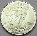 USA 1 dolar 2003 oz uncja One Silver Dollar SREBRO