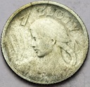 1 zł złoty 1924 Kobieta i kłosy, żniwiarka, róg