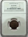 5 gr groszy 1938 NGC AU 58 BN