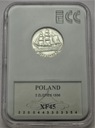 2 zł złote 1936 Żaglowiec Żaglówka Statek SREBRO