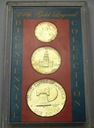 USA 3 x monety Eisenhower Kennedy