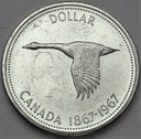 Kanada 1 Dolar 1967 Gęś