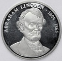 USA Medal Abraham Lincoln Civil War SREBRO 999