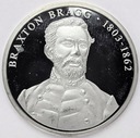 USA Medal Braxton Bragg Civil War SREBRO 999