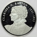 USA Medal Clarissa Barton Civil War SREBRO 999