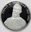 USA Medal Philip Sheridan Civil War SREBRO 999