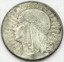 5 zł złotych 1934 Głowa kobiety, Polonia SREBRO