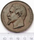 Medal Napoleon III Francja, Paryż 1856 r. Barre