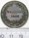 Państwo Kościelne 1 baiocco 1839